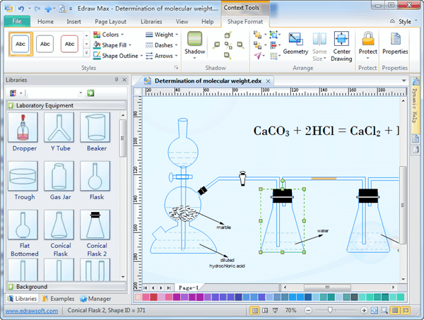 Chemistry Laboratory Equipment Drawing Software Mac